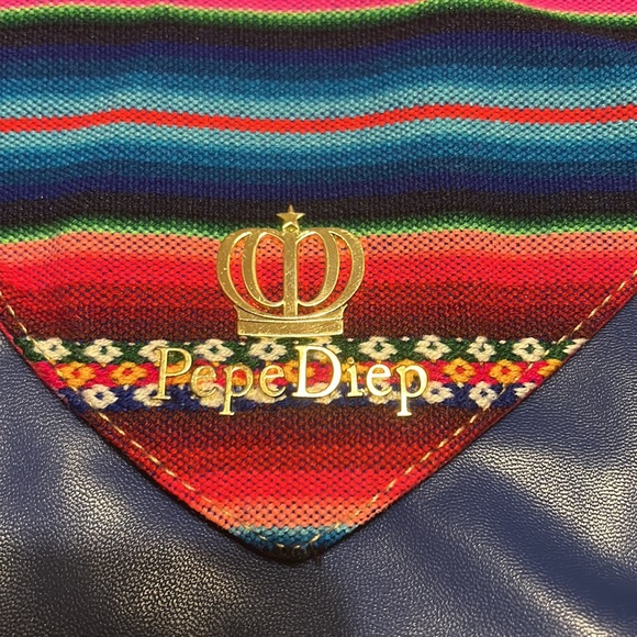 Blue chain bag - Picture 2 of 5